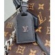 Replica perfetta Borsa Louis Vuitton Speedy Soft 30 scura Tela monogramma M12243 Imitazione Outlet Online