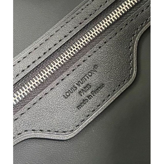 Replica perfetta Borsa Louis Vuitton Speedy Soft 30 scura Tela monogramma M12243 Imitazione Outlet Online