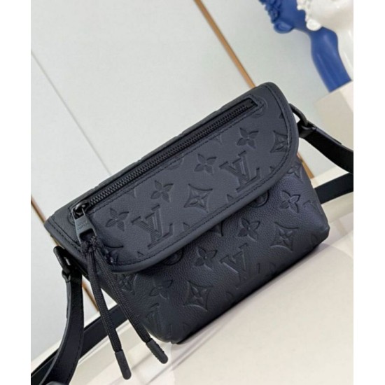 Miglior Falso Borsa indossabile Louis Vuitton Pulse con monogramma nero ombra Economiche Premium