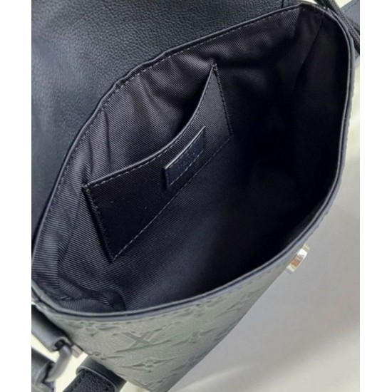 Miglior Falso Borsa indossabile Louis Vuitton Pulse con monogramma nero ombra Economiche Premium