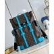Miglior Falso Zaino Louis Vuitton Christopher MM Zaino Monogram Macassar Canvas M12729 Economiche Premium