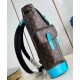 Miglior Falso Zaino Louis Vuitton Christopher MM Zaino Monogram Macassar Canvas M12729 Economiche Premium