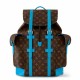 Miglior Falso Zaino Louis Vuitton Christopher MM Zaino Monogram Macassar Canvas M12729 Economiche Premium