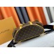 Replica perfetta Zaino Louis Vuitton Christopher MM Monogram Macassar Canvas M13202 Imitazione Outlet Online