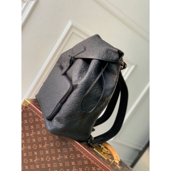 Miglior Falso Zaino Louis Vuitton Montsouris Monogramma Taurillon M23127 Economiche Premium