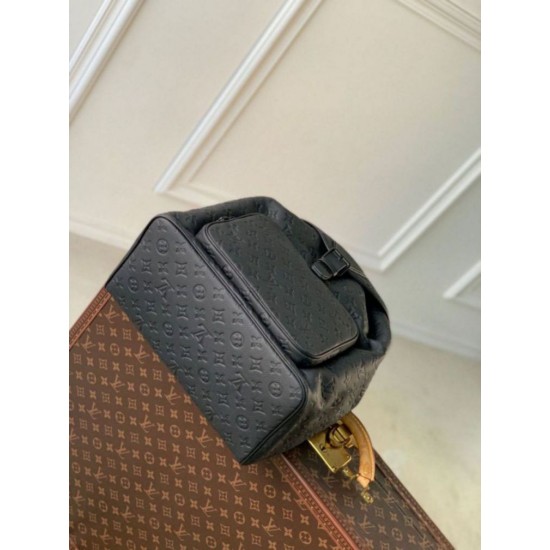 Miglior Falso Zaino Louis Vuitton Montsouris Monogramma Taurillon M23127 Economiche Premium