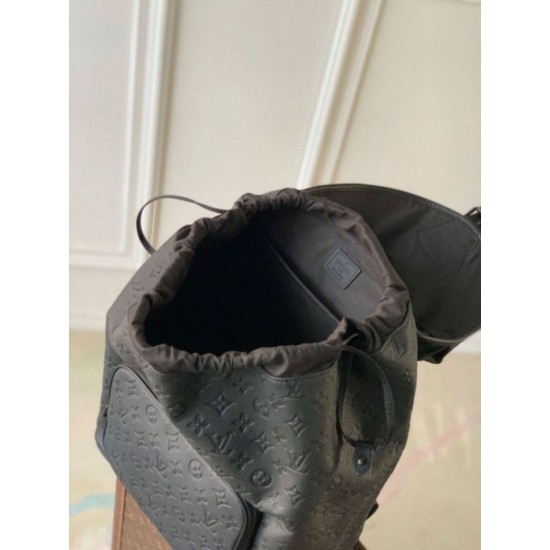 Miglior Falso Zaino Louis Vuitton Montsouris Monogramma Taurillon M23127 Economiche Premium
