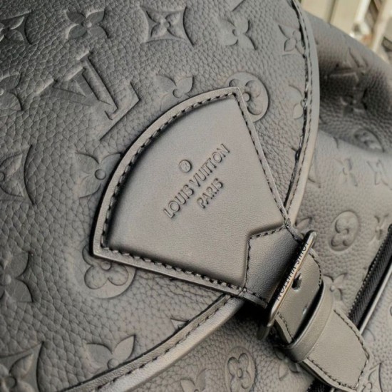 Miglior Falso Zaino Louis Vuitton Montsouris Monogramma Taurillon M23127 Economiche Premium