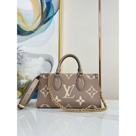 Perfette Qualità Repliche Louis Vuitton OnTheGo East West Borsa Bicolor Empreinte M23641 Imitazione