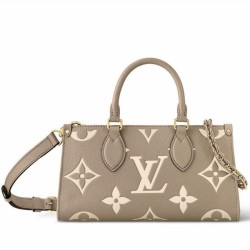 Perfette Qualità Repliche Louis Vuitton OnTheGo East West Borsa Bicolor Empreinte M23641 Imitazione