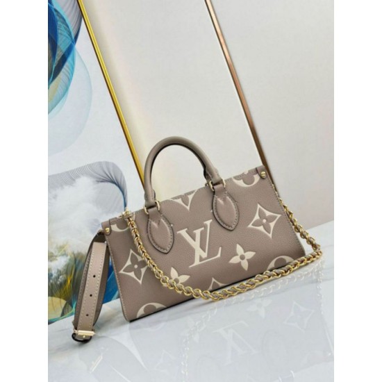Perfette Qualità Repliche Louis Vuitton OnTheGo East West Borsa Bicolor Empreinte M23641 Imitazione