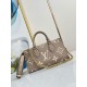 Perfette Qualità Repliche Louis Vuitton OnTheGo East West Borsa Bicolor Empreinte M23641 Imitazione