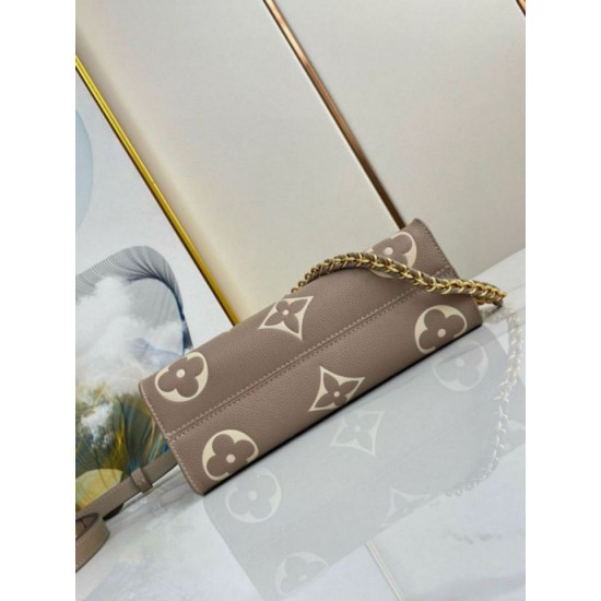 Perfette Qualità Repliche Louis Vuitton OnTheGo East West Borsa Bicolor Empreinte M23641 Imitazione