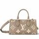 Perfette Qualità Repliche Louis Vuitton OnTheGo East West Borsa Bicolor Empreinte M23641 Imitazione