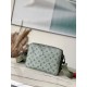 Miglior Falso Borsa a tracolla Louis Vuitton Trio Tela monogramma verde M23783 Economiche Premium