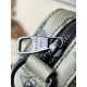 Miglior Falso Borsa a tracolla Louis Vuitton Trio Tela monogramma verde M23783 Economiche Premium