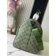 Replica perfetta Louis Vuitton Keepall Bandouliere 55 Borsa Tela Monogram Verde M23963 Imitazione Outlet Online