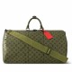 Replica perfetta Louis Vuitton Keepall Bandouliere 55 Borsa Tela Monogram Verde M23963 Imitazione Outlet Online