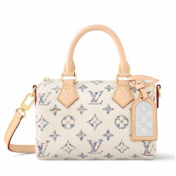 Replica perfetta Louis Vuitton Speedy Bandouliere 20 Borsa in tessuto monogramma M24709 Imitazione Outlet Online