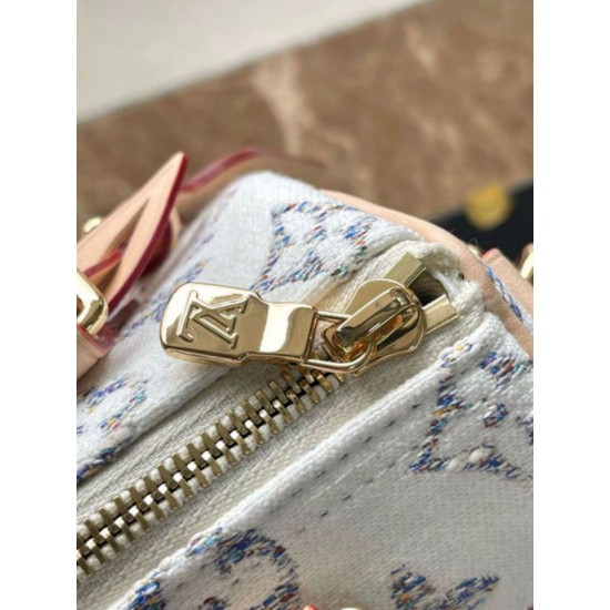 Replica perfetta Louis Vuitton Speedy Bandouliere 20 Borsa in tessuto monogramma M24709 Imitazione Outlet Online