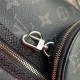 Migliore Repliche Borsa a tracolla Louis Vuitton Duo Monogram Eclipse Canvas M30936 Economiche Outlet Online