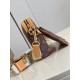 Replica perfetta Borsa a tracolla Louis Vuitton Trio Monogram Stripes Canvas M45965 Imitazione Outlet Online