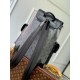 Replica perfetta Zaino Louis Vuitton Christopher PM Zaino Monogram Eclipse Canvas M46331 Imitazione Outlet Online