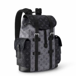 Replica perfetta Zaino Louis Vuitton Christopher PM Zaino Monogram Eclipse Canvas M46331 Imitazione Outlet Online