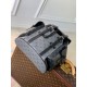 Replica perfetta Zaino Louis Vuitton Christopher PM Zaino Monogram Eclipse Canvas M46331 Imitazione Outlet Online