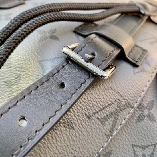 Replica perfetta Zaino Louis Vuitton Christopher PM Zaino Monogram Eclipse Canvas M46331 Imitazione Outlet Online