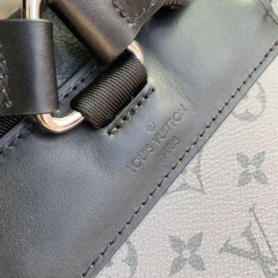 Replica perfetta Zaino Louis Vuitton Christopher PM Zaino Monogram Eclipse Canvas M46331 Imitazione Outlet Online