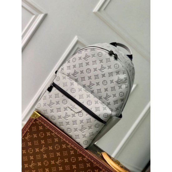 Miglior Falso Zaino Louis Vuitton Discovery Monogramma in rilievo M46557 Economiche Premium