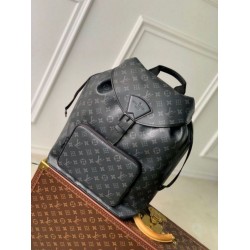 Zaino Louis Vuitton Montsouris Tela Monogram Eclipse M46683 Replica originale di alta qualità Migliore Repliche Zaino Louis Vuitton Montsouris Tela Monogram Eclipse M46683 Economiche Outlet Online