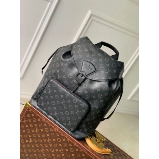 Migliore Repliche Zaino Louis Vuitton Montsouris Tela Monogram Eclipse M46683 Economiche Outlet Online