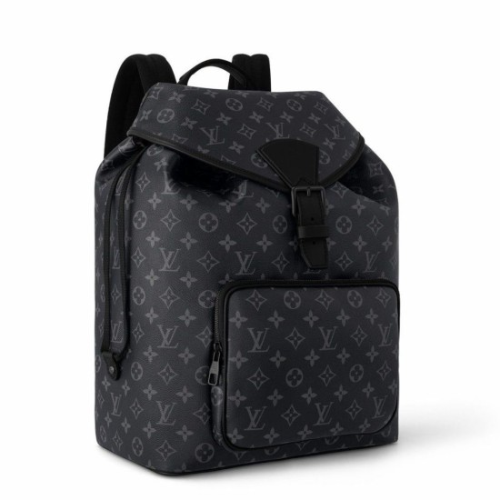 Migliore Repliche Zaino Louis Vuitton Montsouris Tela Monogram Eclipse M46683 Economiche Outlet Online