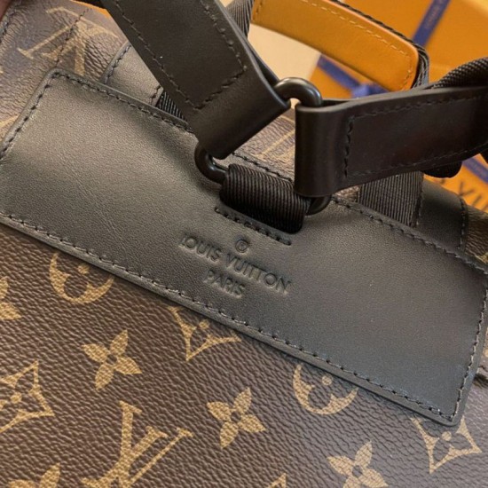 Replica perfetta Zaino Louis Vuitton Christopher MM Monogramma Tela Macassar M46686 Imitazione Outlet Online