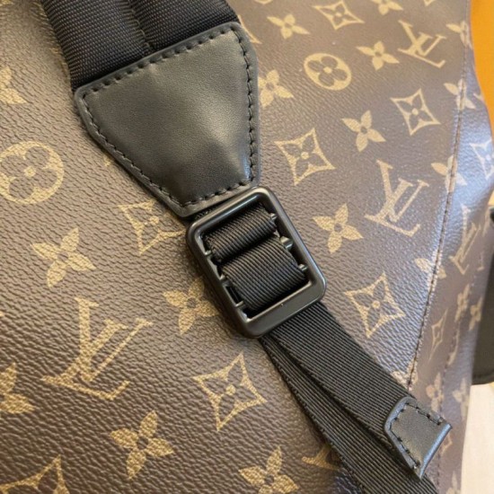 Replica perfetta Zaino Louis Vuitton Christopher MM Monogramma Tela Macassar M46686 Imitazione Outlet Online