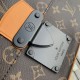Replica perfetta Borsa a tracolla Louis Vuitton S-Lock Monogram Tela Macassar M46688 Imitazione Outlet Online
