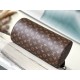 Replica perfetta Polochon morbido Louis Vuitton MM Borsa Monogram Macassar Canvas M46691 Imitazione Outlet Online