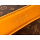 Replica perfetta Polochon morbido Louis Vuitton MM Borsa Monogram Macassar Canvas M46691 Imitazione Outlet Online