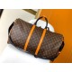 Miglior Falso Louis Vuitton Keepall Bandouliere 55 Borsa Monogram Macassar Canvas M46702 Economiche Premium