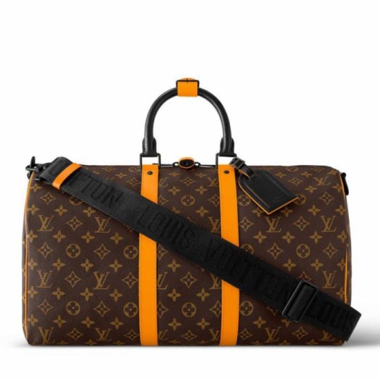 Migliore Repliche Louis Vuitton Keepall Bandouliere 45 Borsa Tela Monogram Macassar M46703 Economiche Outlet Online