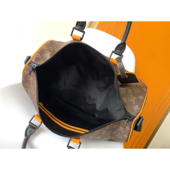 Migliore Repliche Louis Vuitton Keepall Bandouliere 45 Borsa Tela Monogram Macassar M46703 Economiche Outlet Online