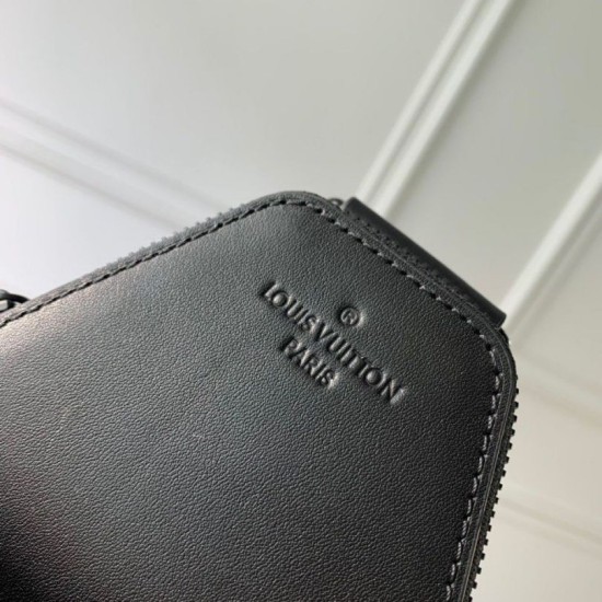 Migliore Repliche Borsa a tracolla Louis Vuitton Avenue NM Monogram Macassar Canvas M46718 Economiche Outlet Online