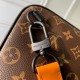 Migliore Repliche Borsa a tracolla Louis Vuitton Avenue NM Monogram Macassar Canvas M46718 Economiche Outlet Online