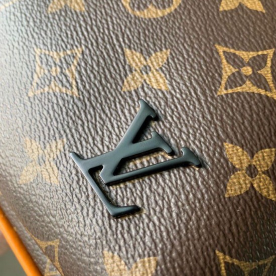 Migliore Repliche Borsa a tracolla Louis Vuitton Avenue NM Monogram Macassar Canvas M46718 Economiche Outlet Online