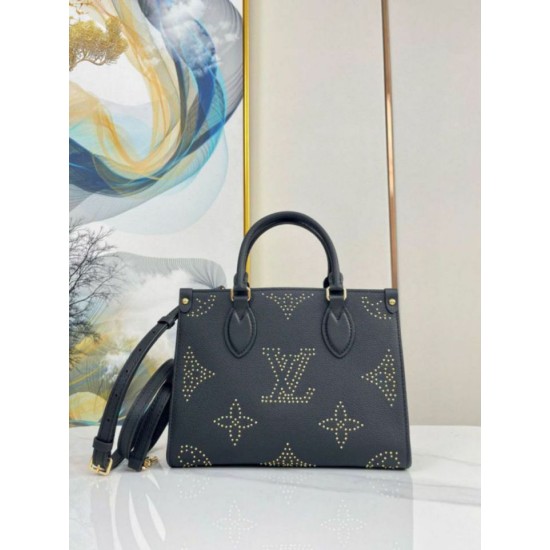 Perfette Qualità Repliche Louis Vuitton OnTheGo PM Bag con borchie M46733 Imitazione Migliore Repliche Louis Vuitton OnTheGo PM Bag con borchie M46733 Economiche Outlet Online