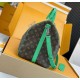 Replica perfetta Louis Vuitton Keepall Bandouliere 50 Borsa Tela Monogram Macassar M46774 Imitazione Outlet Online