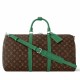 Replica perfetta Louis Vuitton Keepall Bandouliere 50 Borsa Tela Monogram Macassar M46774 Imitazione Outlet Online