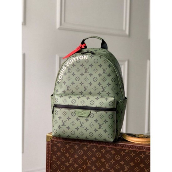 Perfette Qualità Repliche Zaino Louis Vuitton Discovery PM Tela monogramma verde M46802 Imitazione